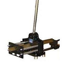 Manual punching and cutting machine 320-000lever-operatedfor DIN railcutting