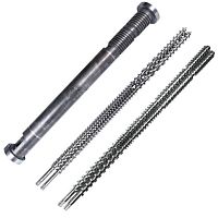 Bimetallic extrusion barrel twin-screw