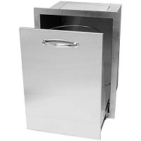 Kitchen trash can A-TRHD built-instainless steeloutdoor