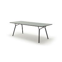 Contemporary dining table 120oakMDFoak base