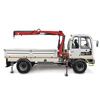 Crane truck VK102-axleunderground