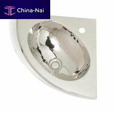 Wall-mounted washbasin SWANNcoppercornercontemporary