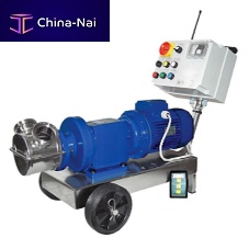 Impeller pump for food productsfor wineacid