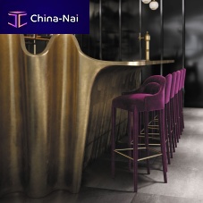 Contemporary bar chair Dixieindoorfabricleather