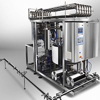 Dairy product pasteurizer-cooler PMS seriescontinuouscompactplate heat exchanger