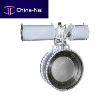 Butterfly valve VF-8manualadjustmentfor petroleum