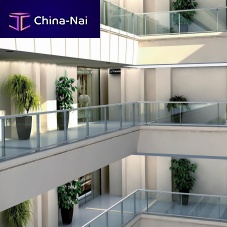 Glass railing RABEL 1200aluminumlaminateglass panel