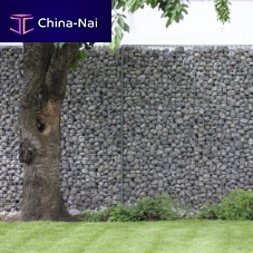 Modular gabion ECCOFENCE KIT seriesfor erosion controlprotectionwall
