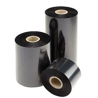 Wax-based thermal transfer ribbon resin-based