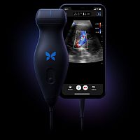 Hand-held veterinary ultrasound system multipurposefor small animalsfor equines