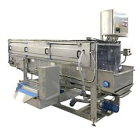Fruit food washing tunnel SWCbrush