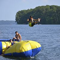 Catapult water toy Aqua Launchfor recreation centersfor yachts