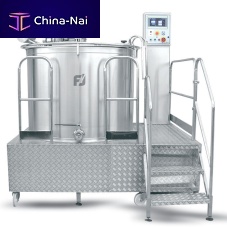 Ice cream pasteurizer CASARO P300 - P600 - P1000for dairy productsautomaticPLC-controlled