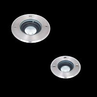 Recessed wall spotlight METEORLEDroundIP67