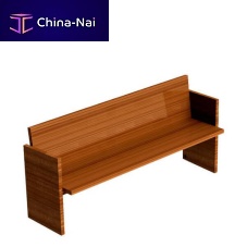 Contemporary public bench CARVALHOSwoodenwith backrestwith armrests