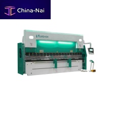 Servo-electric bending machine WE67Kfor aluminum profilessheet metalCNC