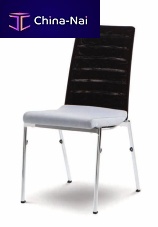 Contemporary chair EVOSA CONGRESSindoorfabricsteel base