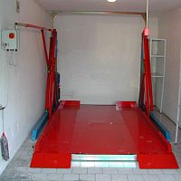 Inclined parking platform MAGICPARK (X2E)electric