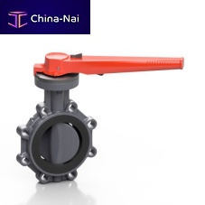 Butterfly valve PROFLOW® P manualleverfor control