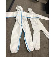 Unisex protective coveralls GB19082-2009polypropylenebreathabledisposable