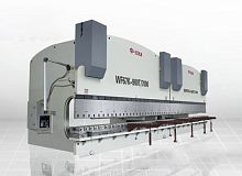 Electric and hydraulic press brake 2-WF67K seriesCNCtandemprecision