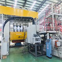 Sheet extrusion line LFTDfor thermoplasticsmulti-stage