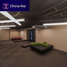 Wire mesh suspended ceiling SYSTEMpanelfloatingfor clean rooms