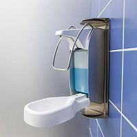 Wall-mounted hand sanitizer dispenser 12102154hand-operated