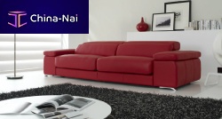 Modular sofa ADAGIOcornercontemporaryleather