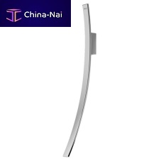 Chromed metal washbasin spout E-6000-Tnickelwall-mounted
