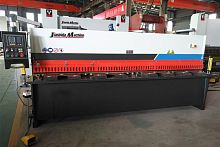 Hydraulic shear QC12Y copperfor aluminum profilesswing-beam