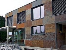 Sheet cladding IMPORTED SLATE AUTUMNslatemattestone look