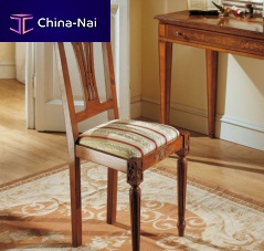 Louis XIV style chair 340indoorfabricwooden base