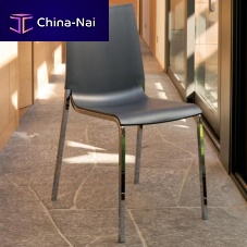 Contemporary chair EVAoutdoorindoorleather