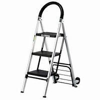 Mobile step ladder ADX-AS32LHTaluminum