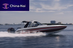 Outboard center console boat 41' NIGHTHAWKfour-engineracinghigh-performance