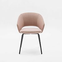 Contemporary chair ICON SOFTindoorin fire-retardant fabricTrevira CS®