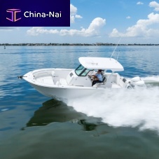 Outboard center console boat 28CCtwin-engine12-person max.sundeck