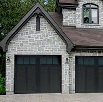 Composite garage door CANYON RIDGE® ELEMENTSsectionalsteelpolystyrene