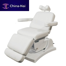 Electric treatment chair Soleni4-sectionwith footrestwith armrests