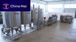 Syrup production plant beverage