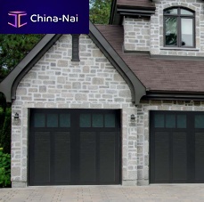 Composite garage door CANYON RIDGE® ELEMENTSsectionalsteelpolystyrene
