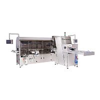 Fully-automatic industrial bread slicer DPPL series continuous band bladehorizontalwith belt conveyor