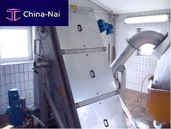 Wastewater treatment sieving machine EscaMax®stationaryfor liquidsperforated sheet metal