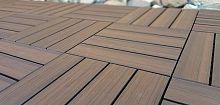 Wood-plastic composite flooring PROSHIELDfor outdoor useresidentialtile
