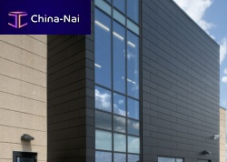 Panel cladding ANODIZED aluminumpatina
