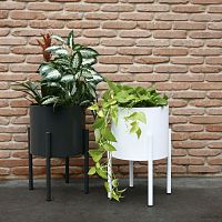 Metal flower pot COMBOround