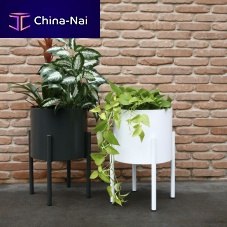 Metal flower pot COMBOround