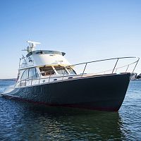 Hydro-jet express cruiser TALARIA 48twin-engineflybridge1-cabin