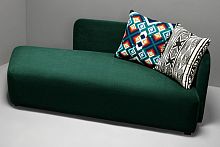 Contemporary daybed EDITHfabricindoor